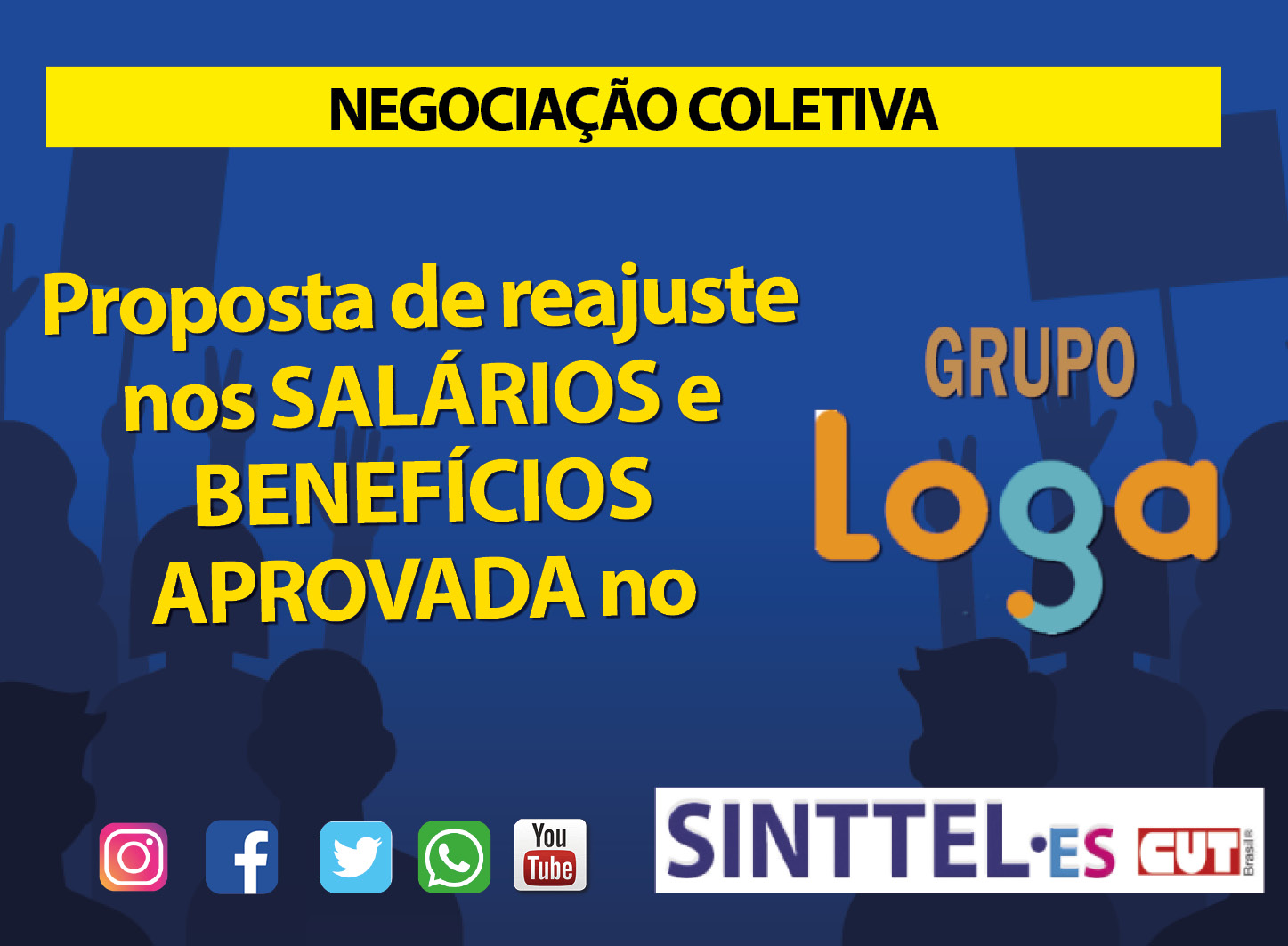 Trabalhadores As Na Loga Aprovam Reajuste De No Acordo Coletivo