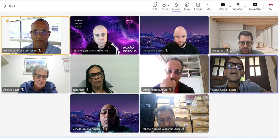 1 reuniao vivo 2026