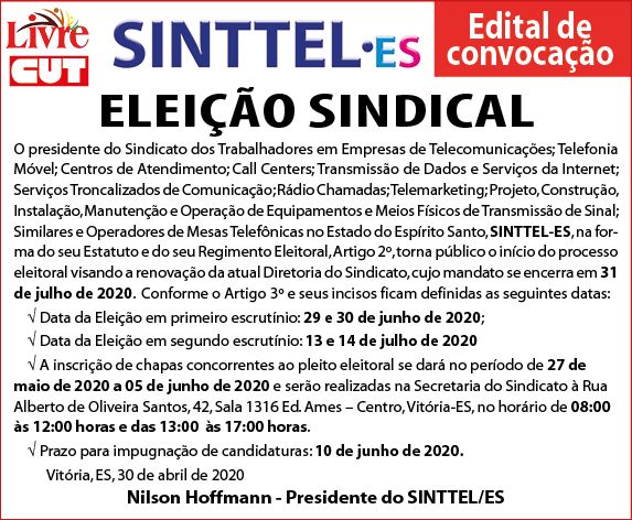 Edital-Sinttel-AG_29042020-eleicoes