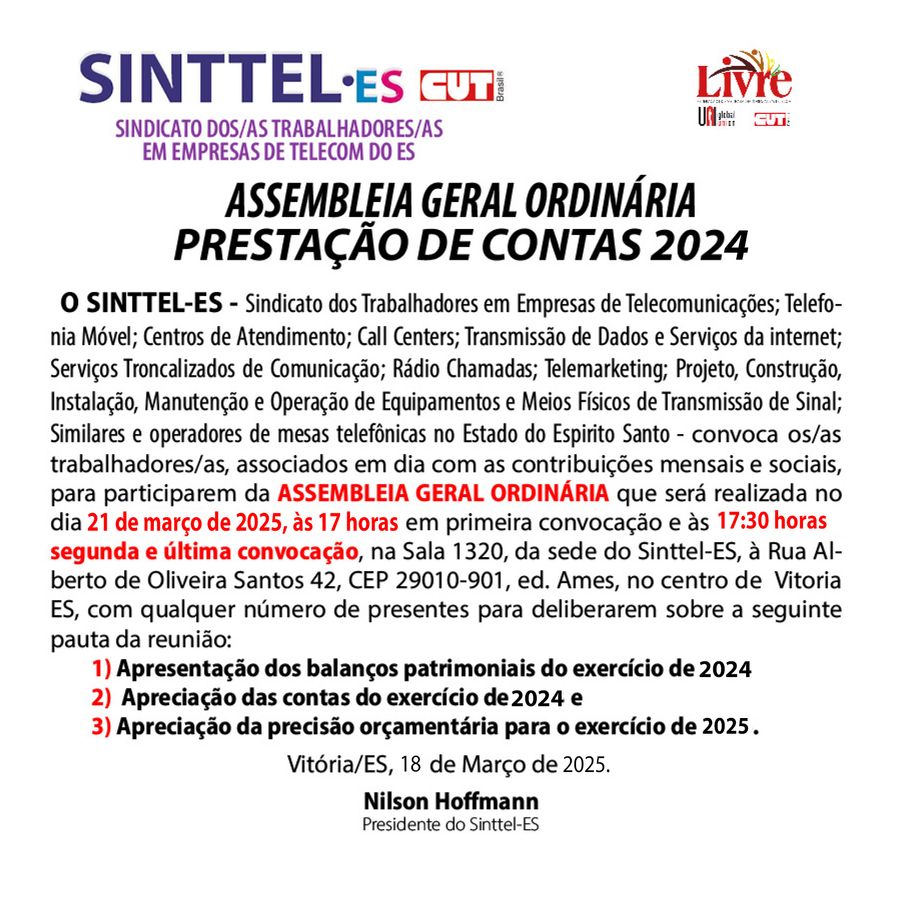 Prestação de contas