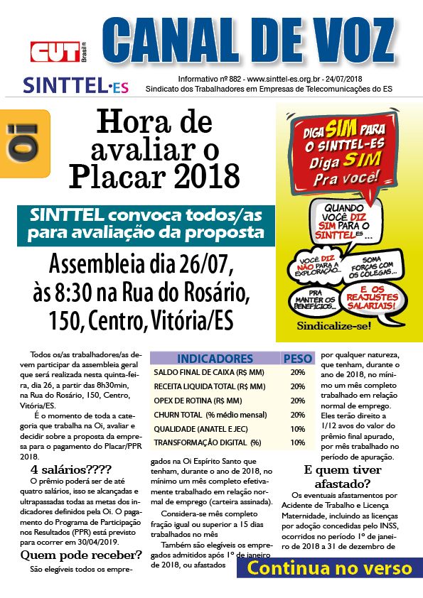 Capa: Canal de Voz 881