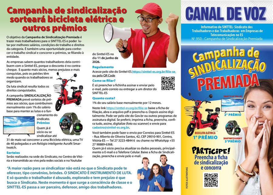 Capa: Canal de Voz 950