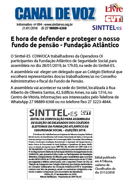 Capa: canal de voz 894