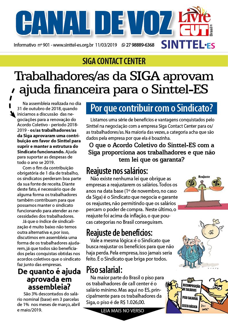 Capa: canal de voz 901
