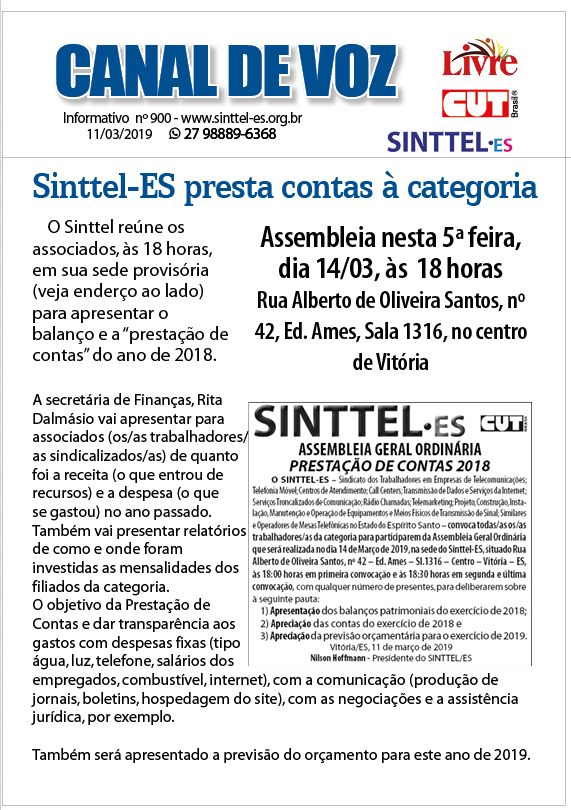 Capa: Canal de Voz 902