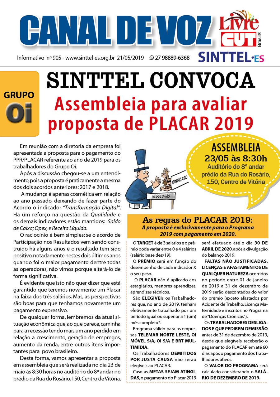 Capa: Canal de Voz 905