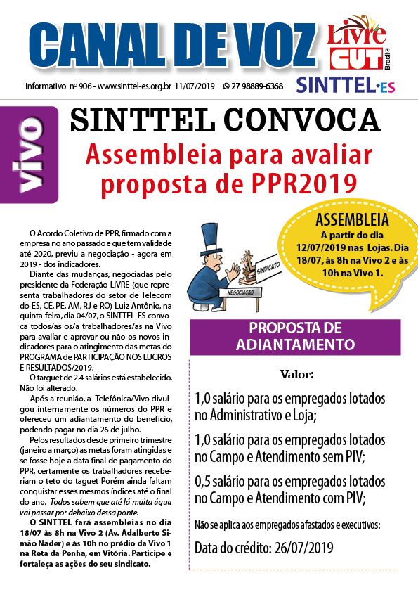 Capa: canal de voz 906