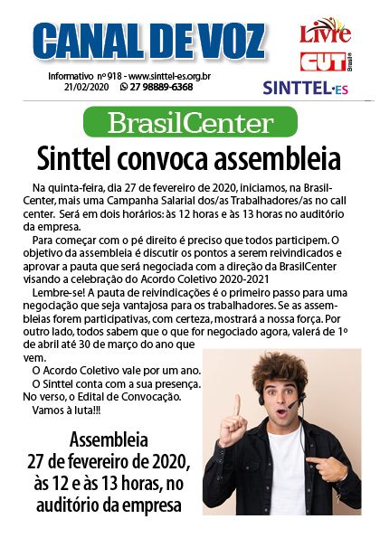 Capa: Canal de voz 918