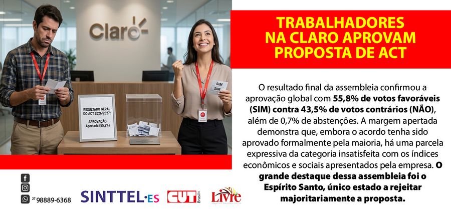 aprovação asg act calaro 2026