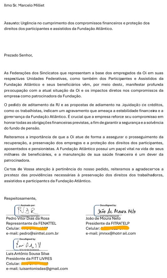 carta Oi