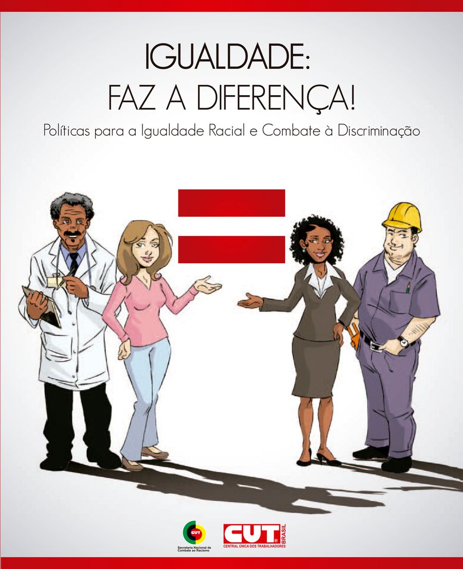 Capa: Cartilha Igualdade faz a diferença