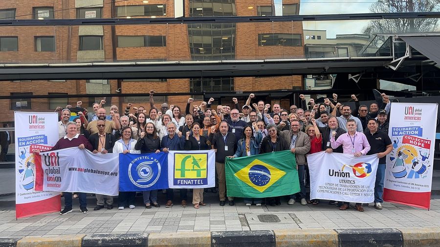 delegação 7a conferencia uni - bogota