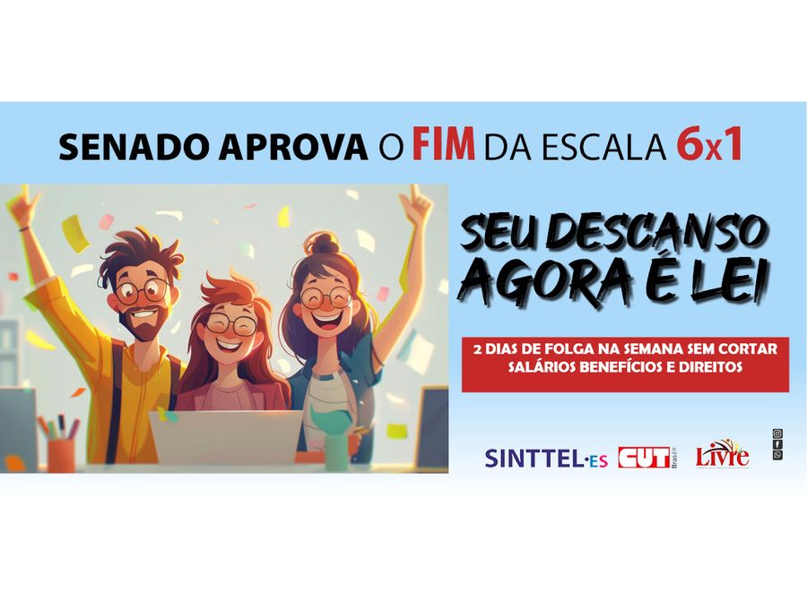 aporvação do fim da 6x1