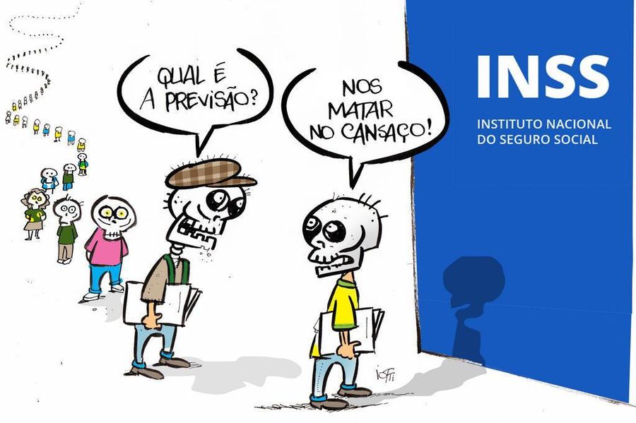 fila do inss