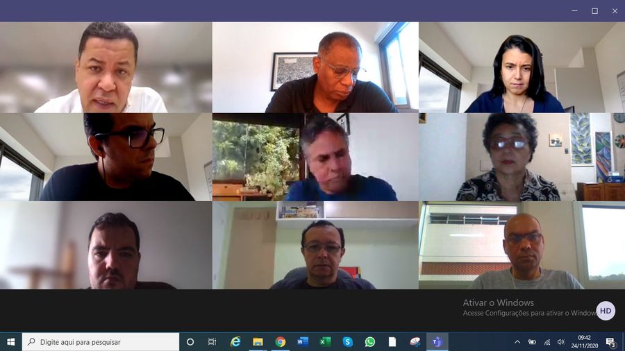 foto reunião Oi
