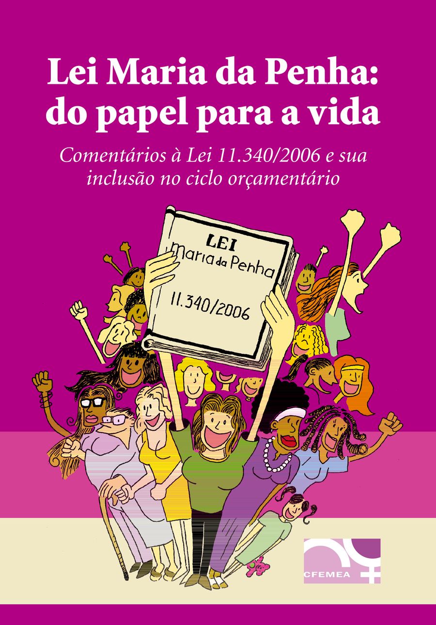 Capa: Cartilha Lei Maria da Penha