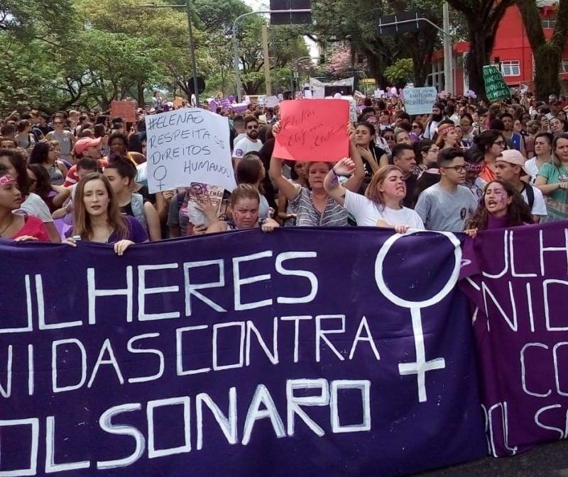 mulheres contra bolsonaro