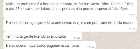 sollo hora de ir embora